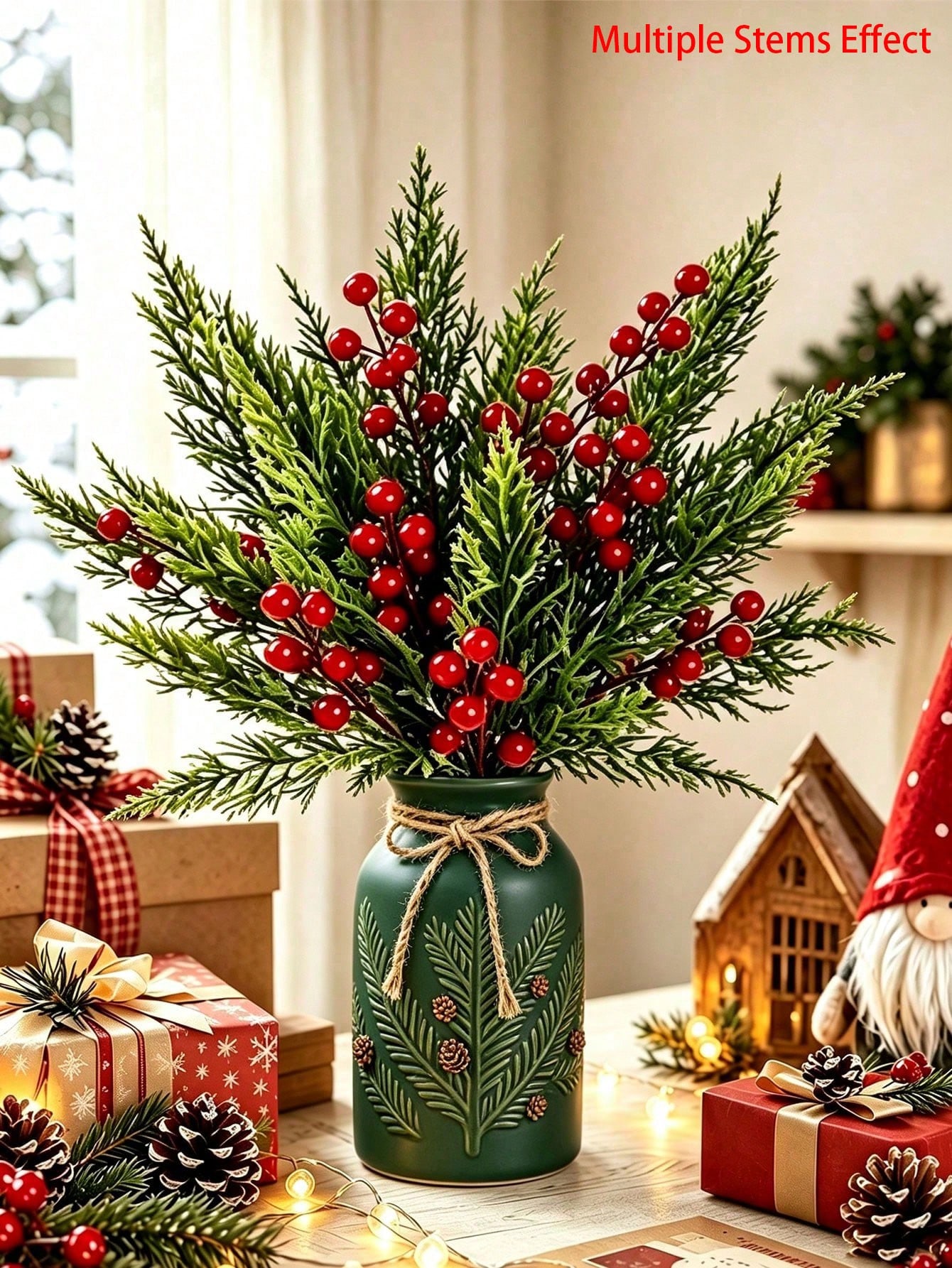 Christmas Tree Artificial - 20 rami di pino artificiali con