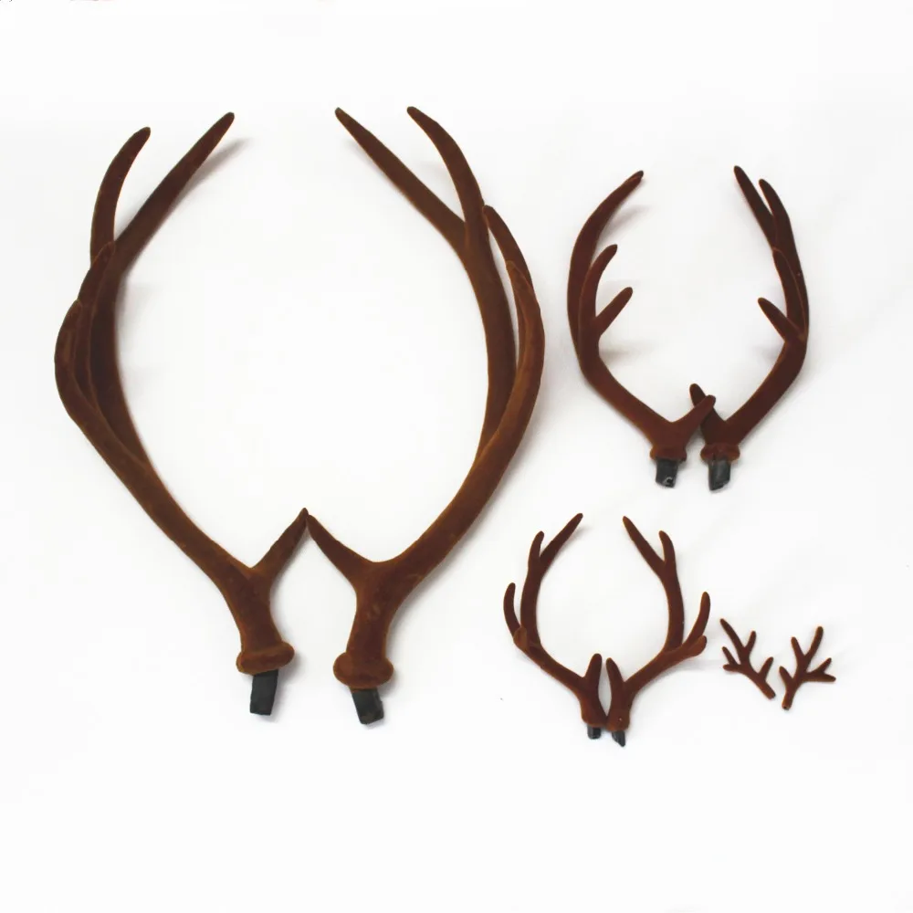 Corna di cervo finte marroni f - Reindeer Antlers Headband recensione e prezzo