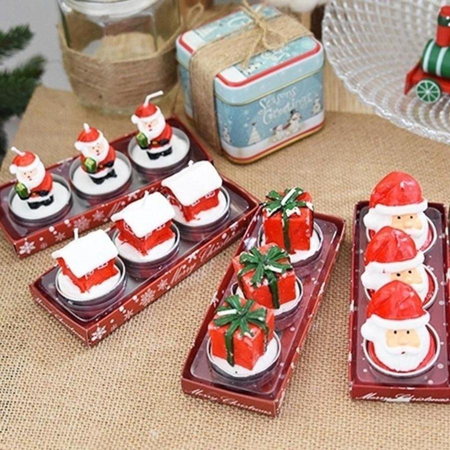 Set di 3 candele decorative na - Holiday Candle Set recensione e prezzo