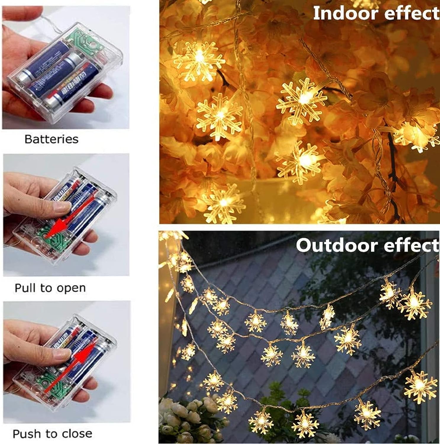 Luci LED a Forma di Fiocco di  - Led Fairy String Lights recensione e prezzo