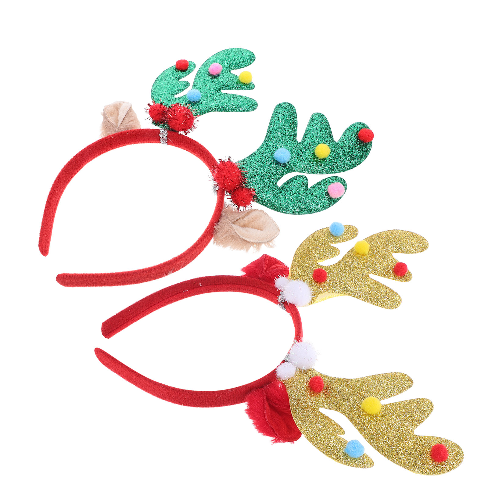 2 pezzi di cerchietti natalizi - Reindeer Antlers Headband recensione e prezzo